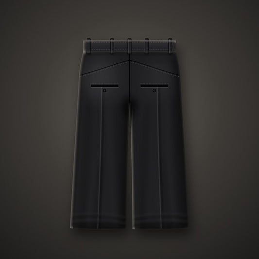 Saltmarsh Pleated Wide Trousers - Washed Twill