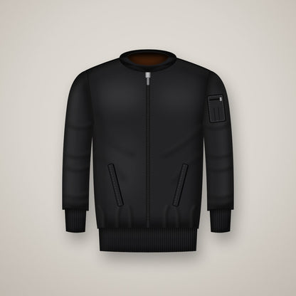 Coldframe Satin Bomber Jacket - Quilted Lining