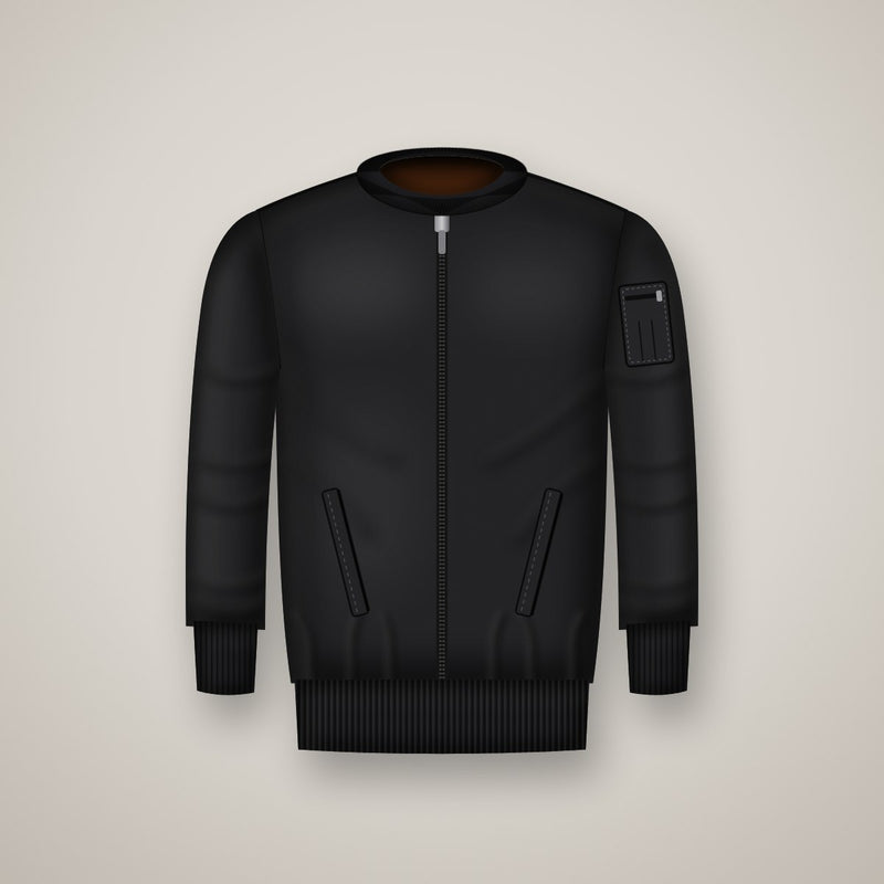 Coldframe Satin Bomber Jacket - Quilted Lining