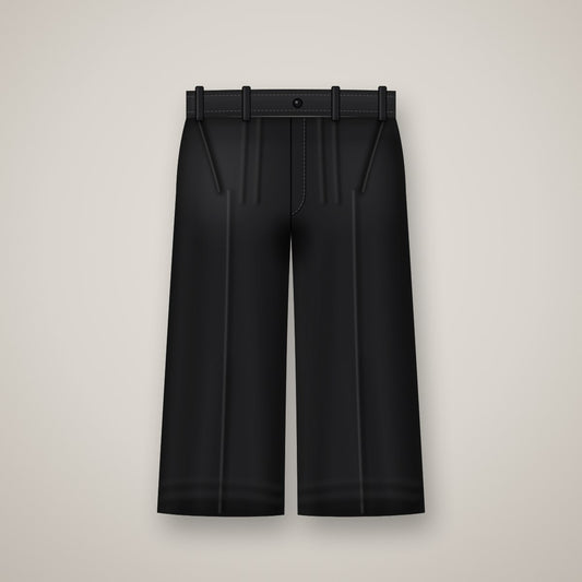 Saltmarsh Pleated Wide Trousers - Washed Twill