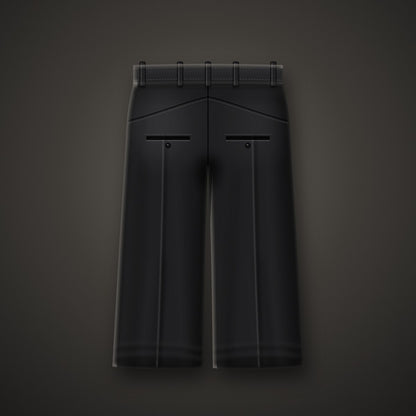 Saltmarsh Pleated Wide Trousers - Washed Twill