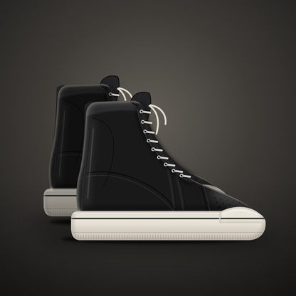 Quarry Nine High-Top Sneakers - Padded Collar