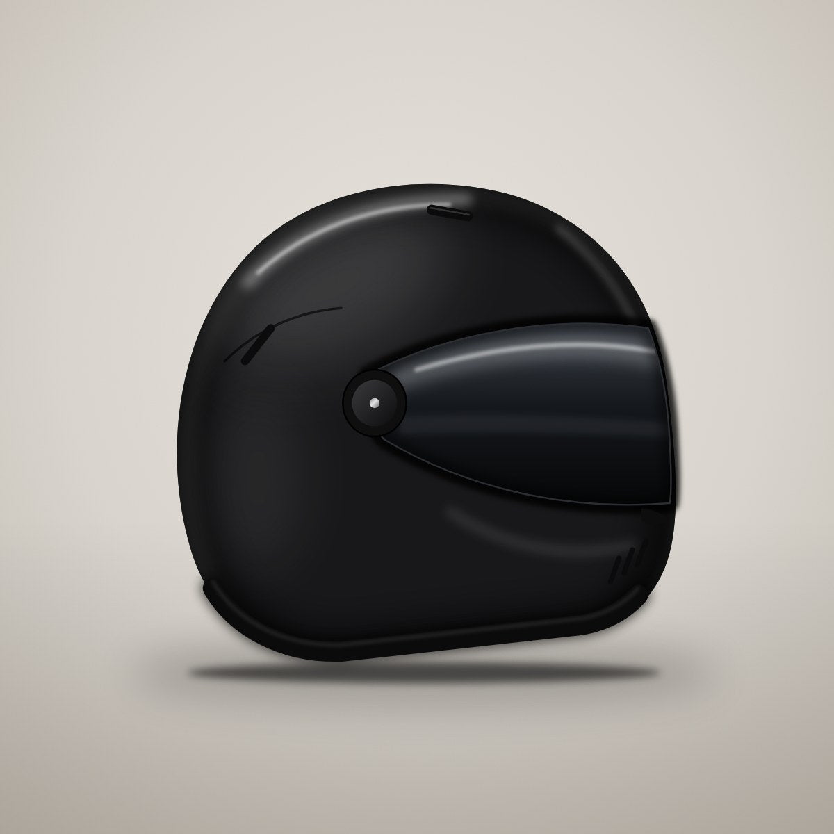 Velto Full-Face Motorcycle Helmet - Matte Shell
